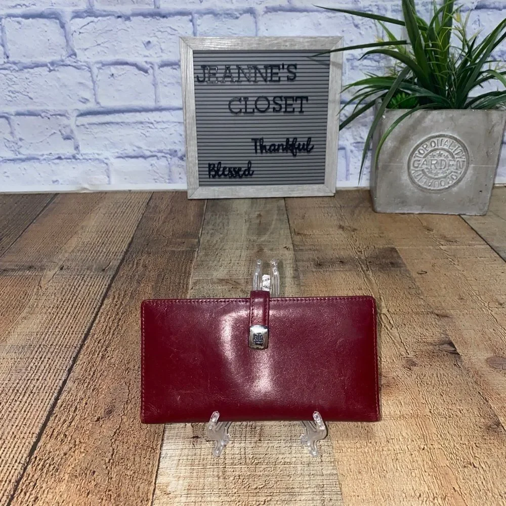 Lauren ralph lauren vintage checkbook wallet